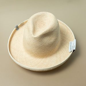 Hats made of natural grass and blade