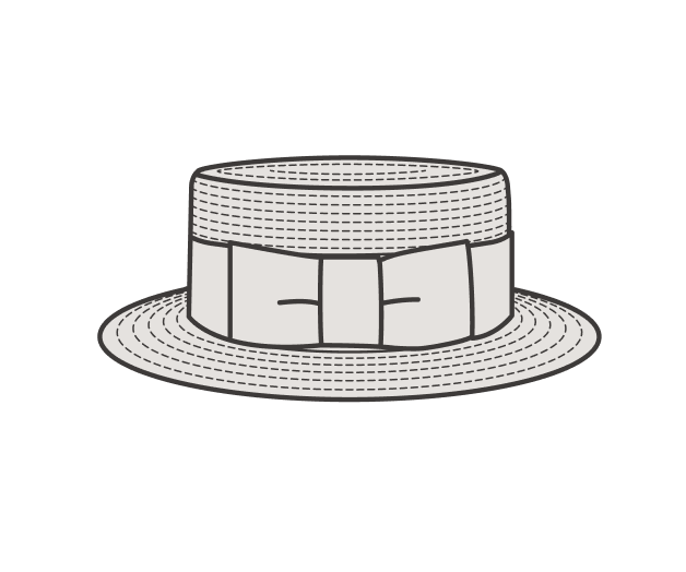 boater hat