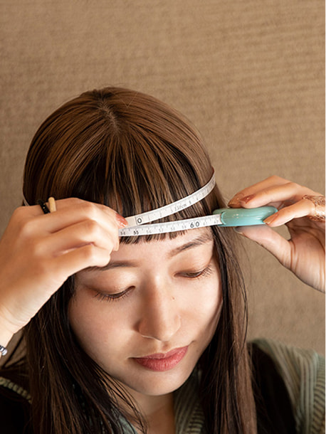 When measuring with a tape measure