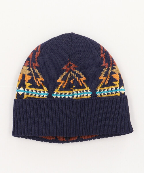 PENDLETON KNIT CAP NAVY ONESIZE