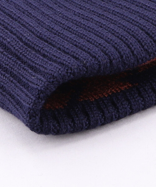 PENDLETON KNIT CAP NAVY ONESIZE