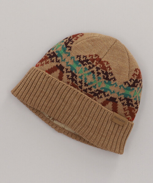PENDLETON KNIT CAP BEIGE ONESIZE