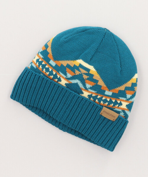 PENDLETON KNIT CAP BLUE ONESIZE