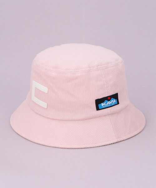 KAVU C CORD HAT PINK ONESIZE