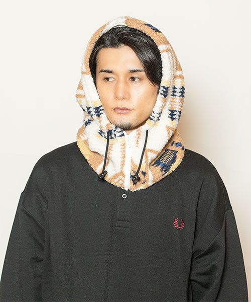 モデル頭囲：58cm 着用サイズ：ONESIZE