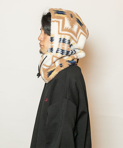 モデル頭囲：58cm 着用サイズ：ONESIZE
