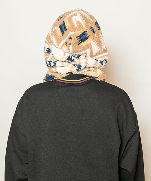 モデル頭囲：58cm 着用サイズ：ONESIZE