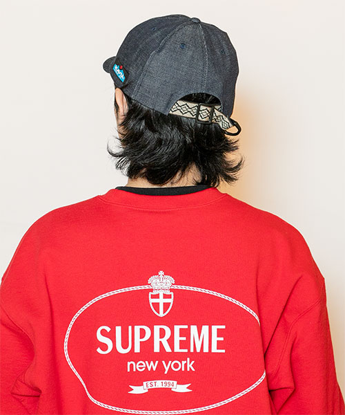 モデル頭囲：58cm 着用サイズ：ONESIZE