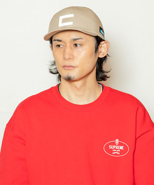 モデル頭囲：58cm 着用サイズ：ONESIZE