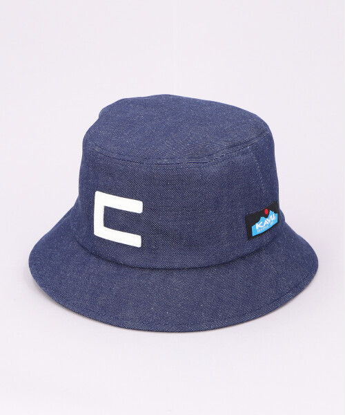 KAVU DENIM HAT NAVY L