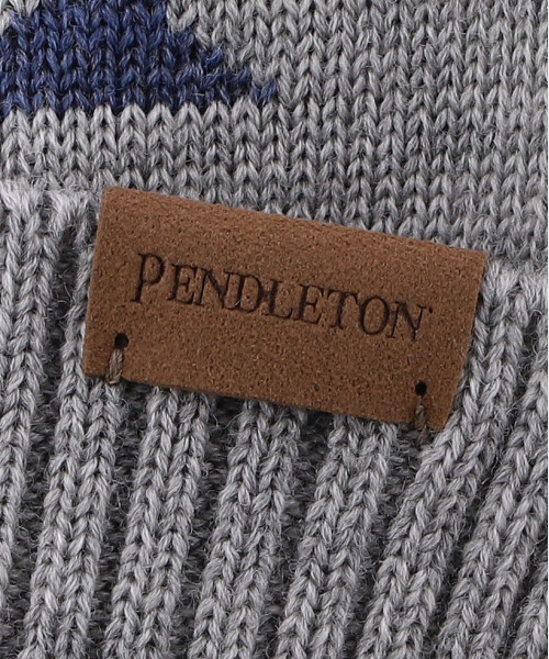PENDLETON KNIT CAP BEIGE ONESIZE
