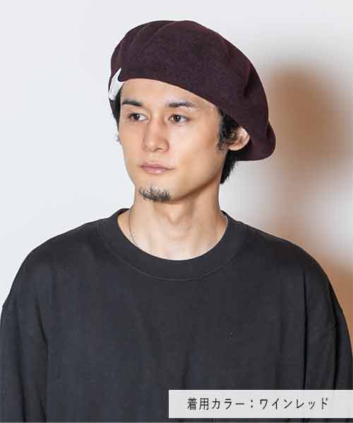 RE BERET(ONESIZE WINE RED): ベレー｜帽子通販｜CA4LA（カシラ）公式