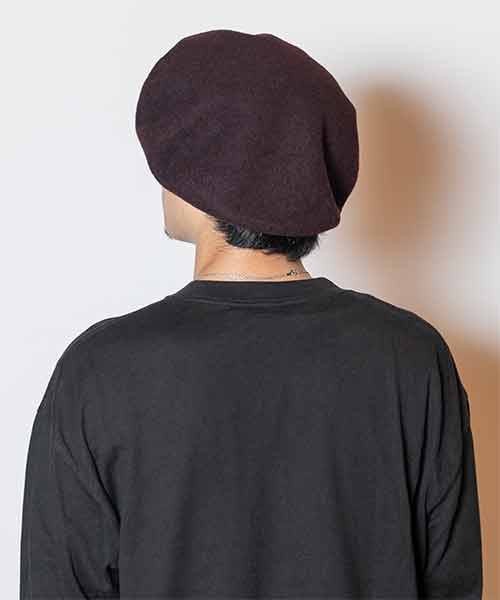 RE BERET WINE RED ONESIZE