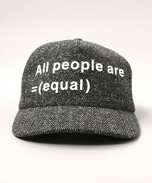 HK EQUAL CAP(ONESIZE BLACK): キャップ｜帽子通販｜CA4LA（カシラ 