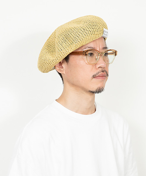 コンポジション ベレー帽 新品 桐生 深かっ