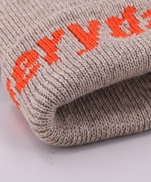 E.T KNIT CAP BEIGE ONESIZE