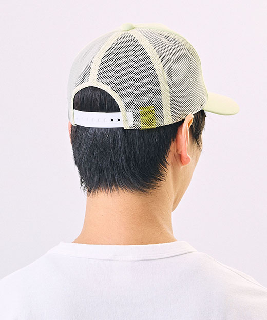モデル頭囲：58cm 着用サイズ：ONESIZE