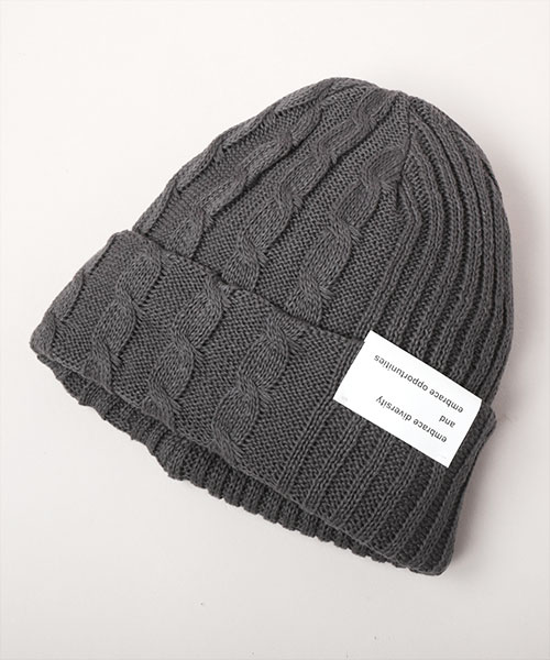 MIXED SS KNIT GRAY ONESIZE