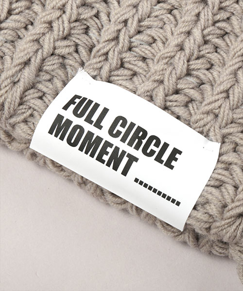 PIGTAIL KNIT GRAY ONESIZE