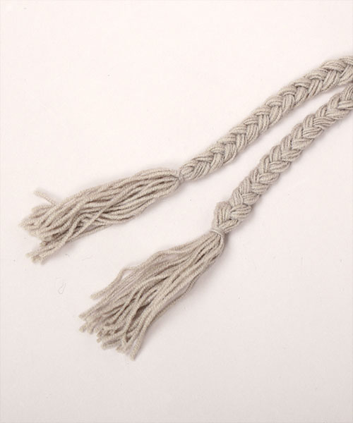 PIGTAIL KNIT GRAY ONESIZE