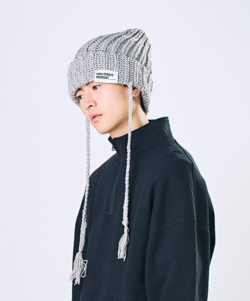 モデル頭囲：59cm 着用サイズ：ONESIZE