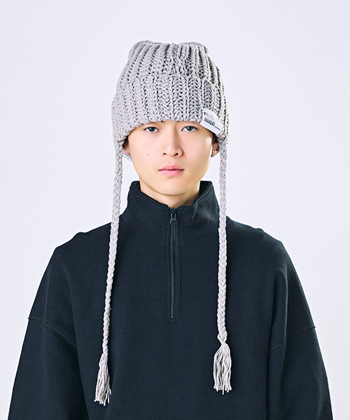 モデル頭囲：59cm 着用サイズ：ONESIZE