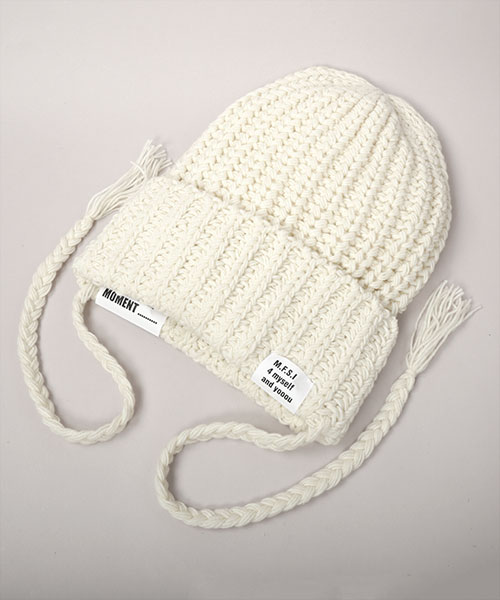 PIGTAIL KNIT GRAY ONESIZE
