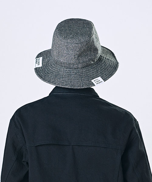 モデル頭囲：56cm 着用サイズ：ONESIZE