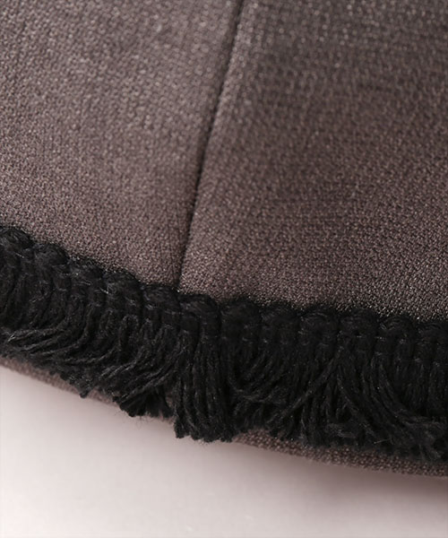 HK FRINGE B CAS BLACK ONESIZE