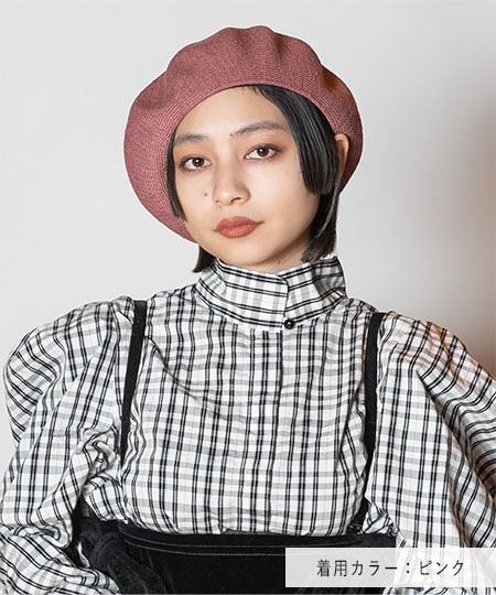 PLAID BERET 11(ONESIZE NAVY): ベレー｜帽子通販｜CA4LA（カシラ）公式オンラインショップ