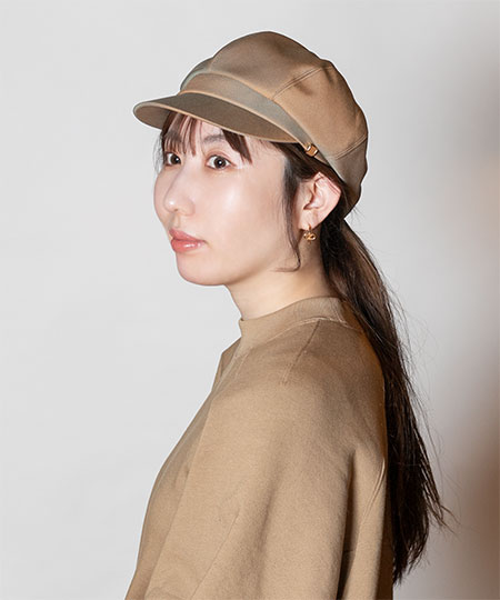 MINI CHAMBRAY GABARDINE(ONESIZE BLACK2): キャスケット 帽子通販