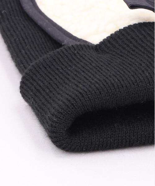 BUNNY BEANIE BLACK2 ONESIZE