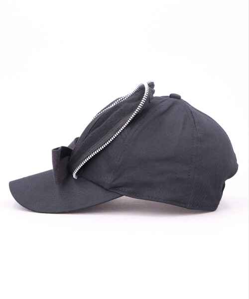 ZIP BUUNY CAP BLACK ONESIZE