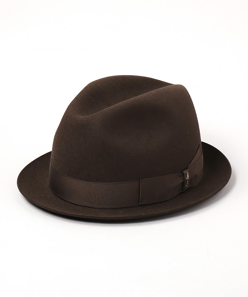 MARENGO SHORT BRIM 490029 BROWN x BROWN 58