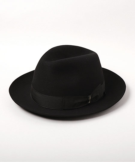 QS MIDDLE BRIM  114336 BLACK x BLACK 59