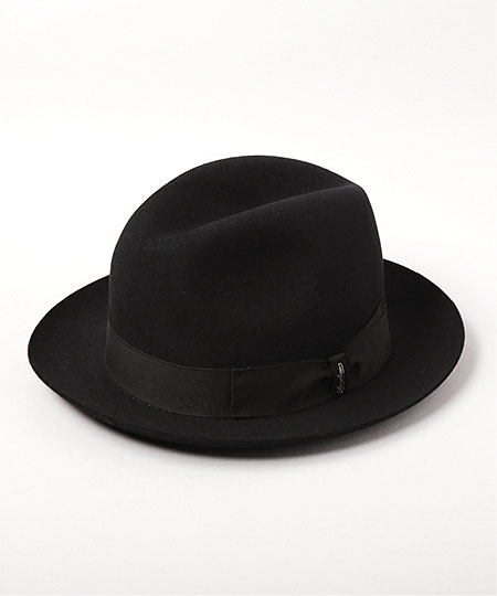 MARENGO MIDDLE BRIM 490025 BLACK x BLACK 57