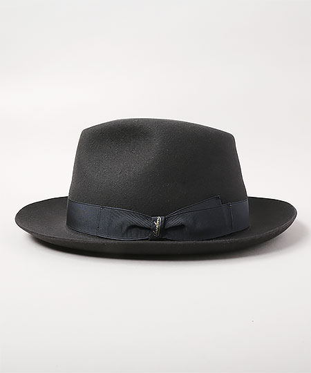 ALESSANDRIA MIDDLE BRIM 390054 BLACK x BLACK 57