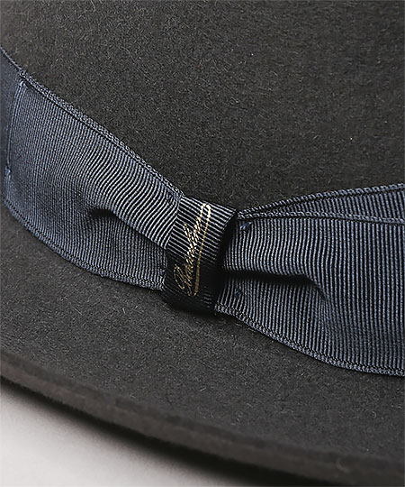 ALESSANDRIA MIDDLE BRIM 390054 BLACK x BLACK 57