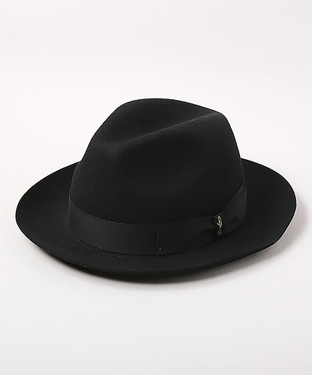 ALESSANDRIA MIDDLE BRIM 390054 BLACK x BLACK 57