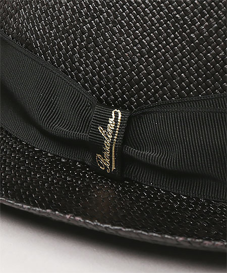 QUITO MIDDLE BRIM 140228 BLACK x BLACK 58