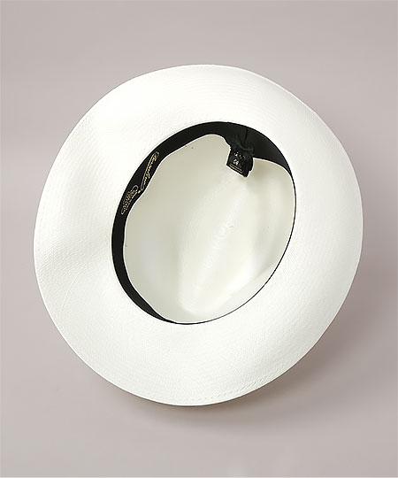FINE WIDE BRIM 140340 WHITE x BEIGE 57