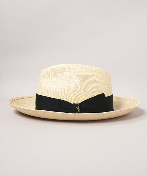 QUITO WIDE BRIM 141088 NATURAL x BLACK 57