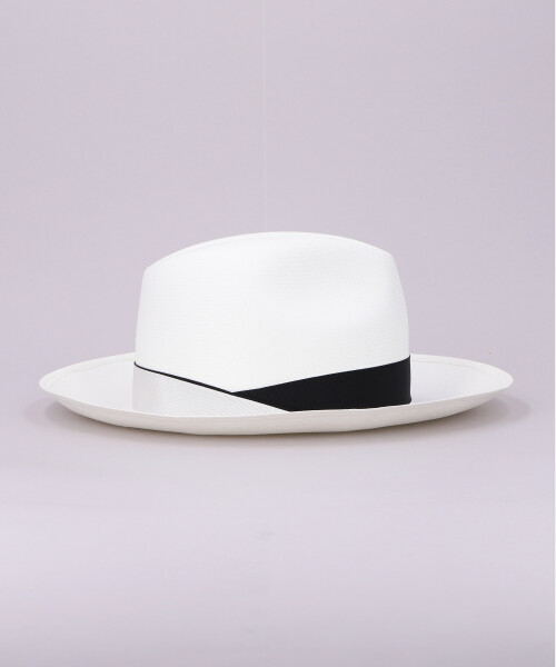 EXTRA FINE WIDE BRIM 141256 WHITE x BLACK 57