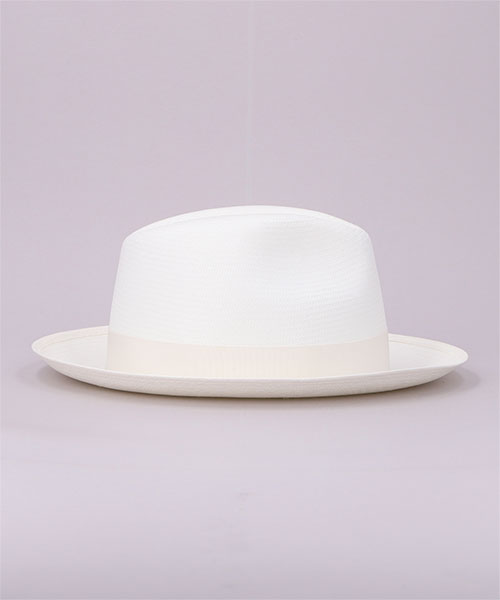 FINE MIDDLE BRIM 140338 WHITE x BLACK 58