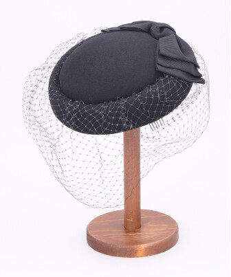 CAフォーマルトークハットONESIZE BLACK: ヘッドドレス｜帽子通販