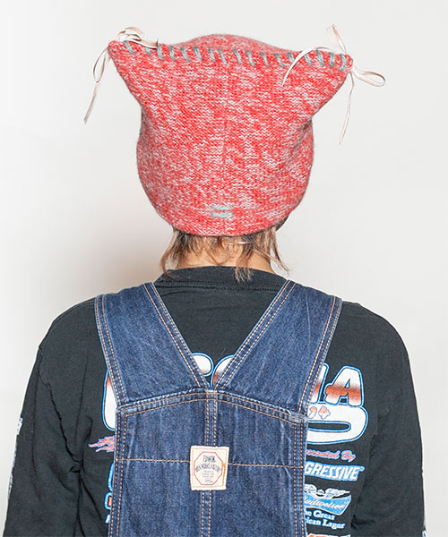 テアトルニットキャップ(ONESIZE ORANGE): ニットキャップ｜帽子