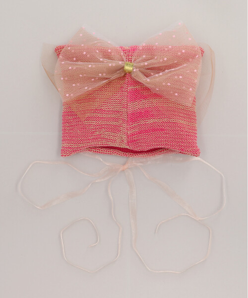 キャットニット帽 PINK ONESIZE