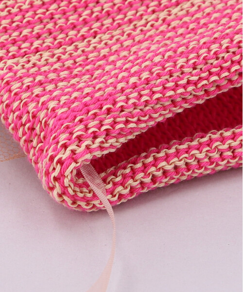 キャットニット帽 PINK ONESIZE