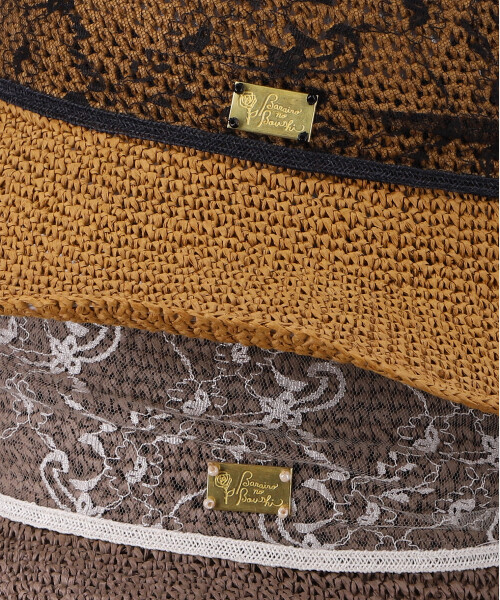 レースリボンこまあみクロシェ MOCHA ONESIZE