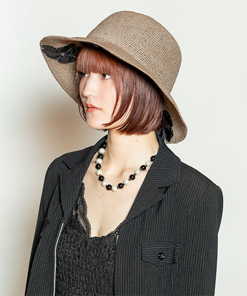 パッチフラワークロシェ GRAY ONESIZE